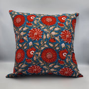 Ethnic Floral Print Throw Pillow Cover