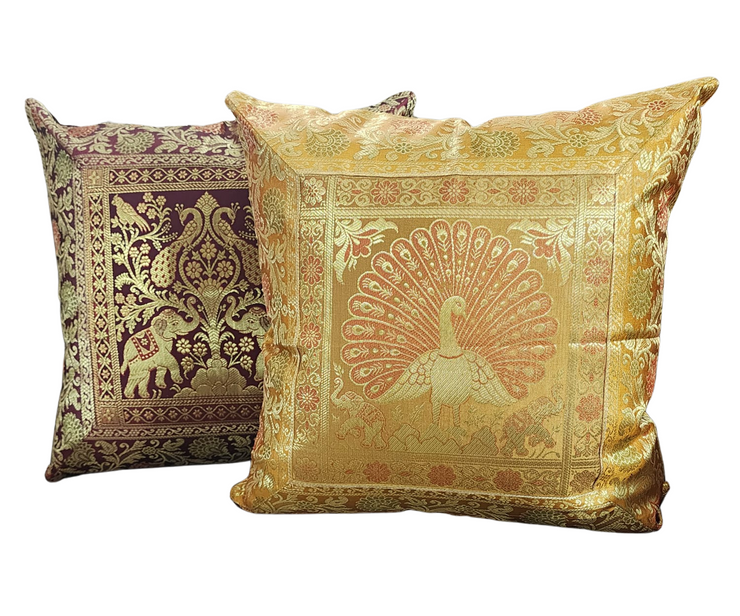 Silk Throw Pillow Covers