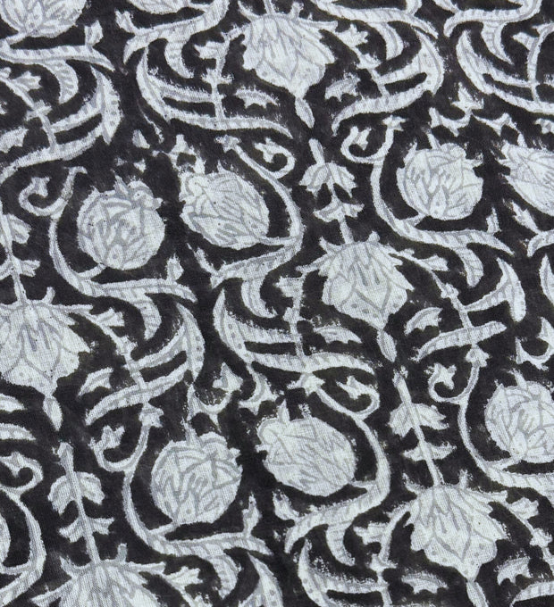 100% Cotton Floral Print Toss Pillow Cover