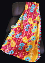 Kantha Throw Blanket - Volume Discount Available