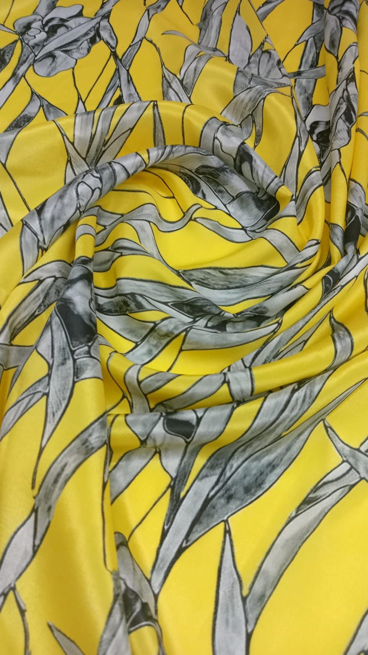 100% Silk Scarves Head Neck Wraps Digital Design